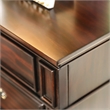 Furniture of America Damos Solid Wood 3-Drawer Nightstand in Dark Walnut