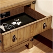 Furniture of America Sesco Cottage Wood 3-Drawer Nightstand in Brown Elm