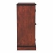 Furniture of America Medley Transitional Wood 5-Shelf Shoe Cabinet in Oak