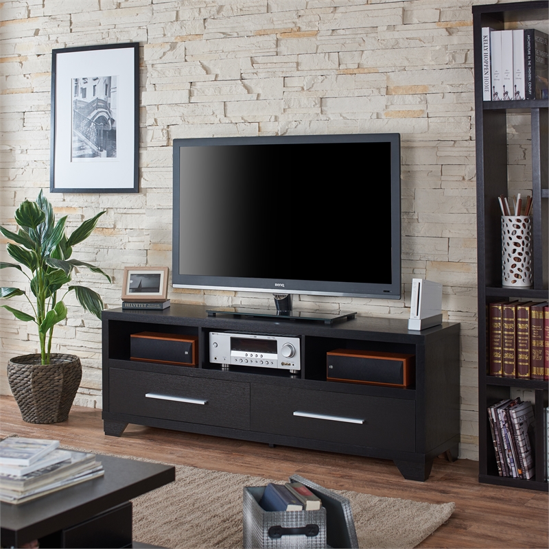 Furniture of America Porcardo Wood 2-Drawer 60