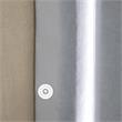 Furniture of America Luna Fabric King Bed with LED Lights in Gray