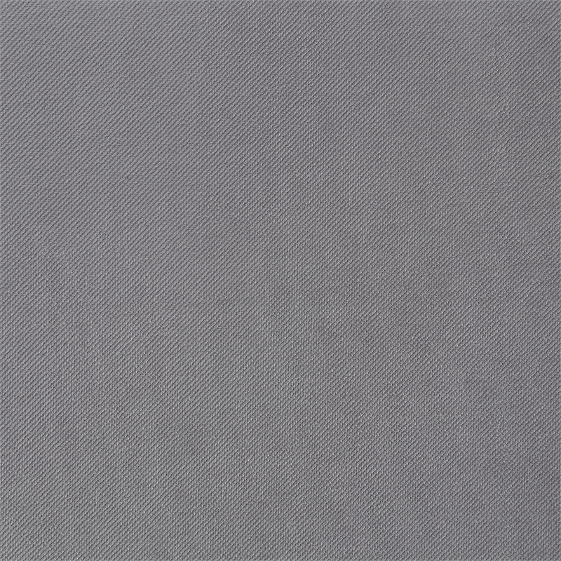 Furniture of America Luna Fabric King Bed with LED Lights in Gray