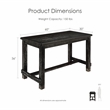 Furniture of America Sinuata Wood 60
