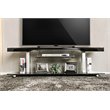 Furniture of America Collatta Contemporary Metal 60-inch TV Console in Black