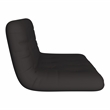 Furniture of America Brocko Contemporary Fabric 6-inch Futon Mattress in Black
