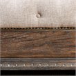 Furniture of America Kai Wood Panel Cal King Bed in Rustic Natural Tone
