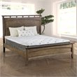 Furniture of America Jes Edge Fabric Full Pocket Coil Mattress in White