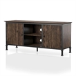 Furniture of America Ronda Industrial Wood 60-Inch TV Stand in Weathered Oak