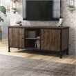 Furniture of America Ronda Industrial Wood 60-Inch TV Stand in Weathered Oak