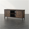 Furniture of America Ronda Industrial Wood 60-Inch TV Stand in Weathered Oak