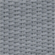 Furniture of America Condor Contemporary Wicker / Rattan Patio Sofa in Gray
