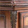 Furniture of America Eleanora Traditional Wood China Cabinet in Brown Cherry