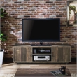 Furniture of America Krella Wood Rustic 62-Inch TV Stand in Reclaimed Oak