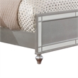 Furniture of America Xulu Contemporary Wood Queen Bed with LED in Silver