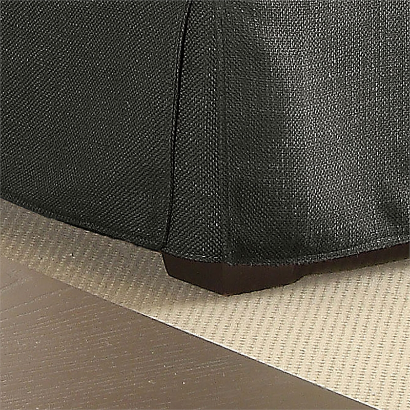 Furniture of America Fontina Transitional Fabric Right Facing Sectional in Gray