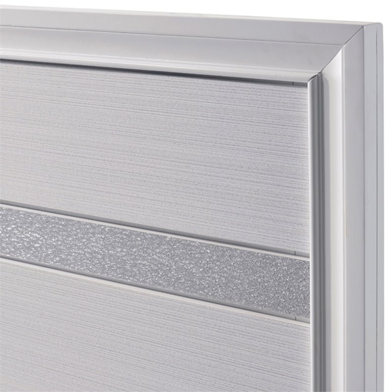Furniture of America Laren Contemporary Solid Wood King Storage Bed in White