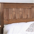 Furniture of America Howard Rustic Wood Twin Panel Headboard in Mahogany