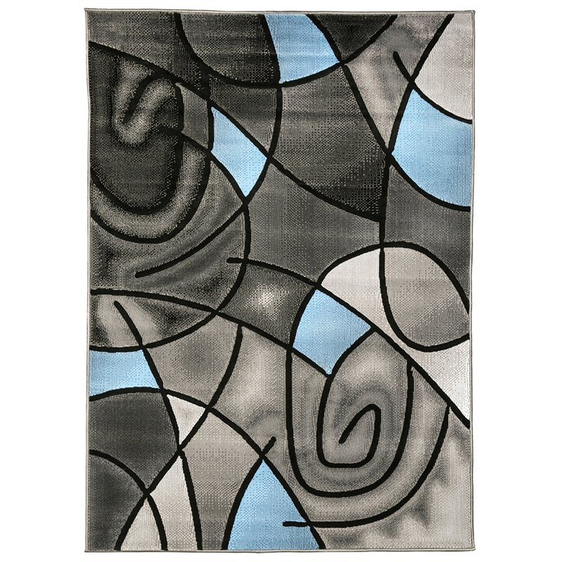 Furniture of America Libby Fabric 5'x7'2