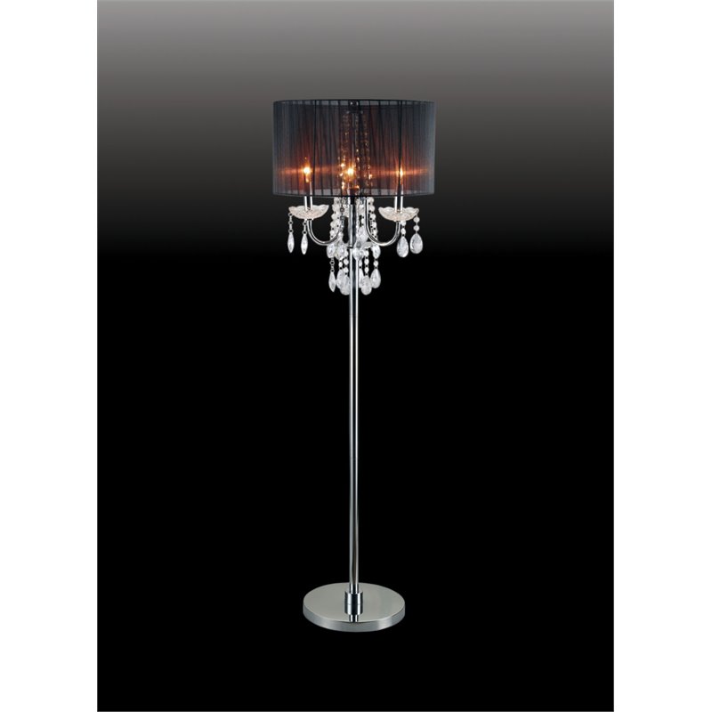 Furniture of America Tessa Glam Metal 62.5