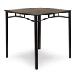 Furniture of America Erma 5-Piece Wood Counter Dining Set in Antique Brown