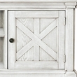 Furniture of America Vallie Cottage Wood 60-Inch TV Stand in Antique White