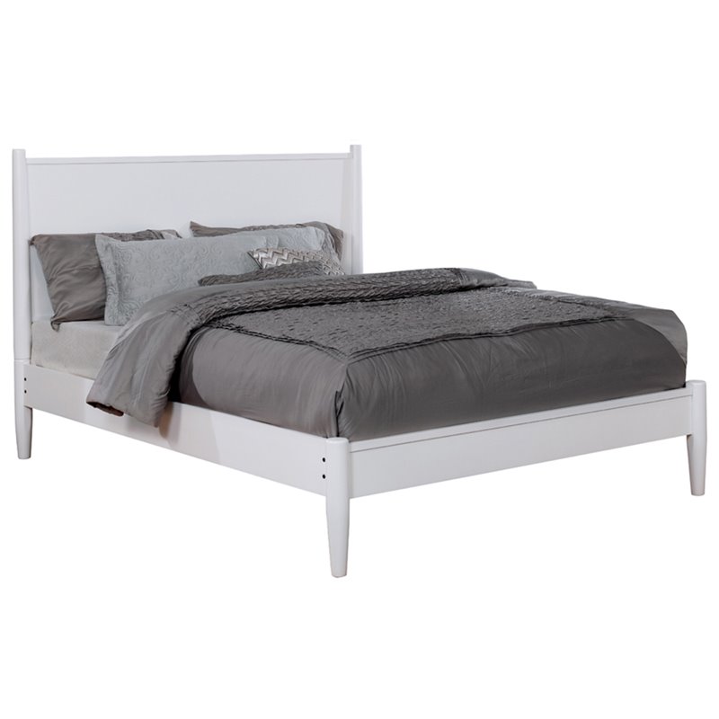 Furniture of America Adelie 3-Piece Mid-Century Modern Full Bed Set