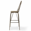 Furniture of America Chelsea Metal Windsor Bar Stool in Bronze (Set of 2)