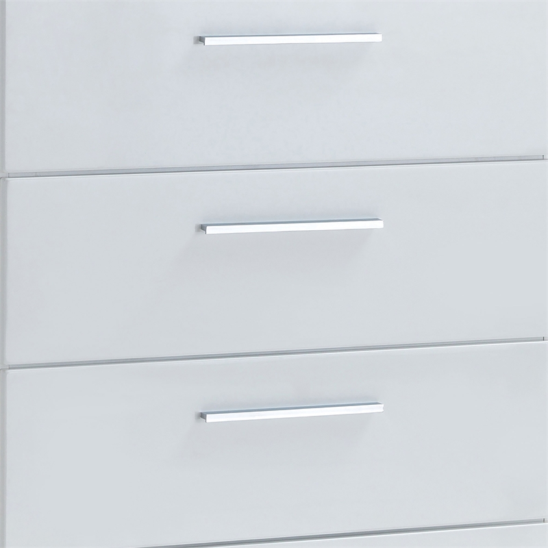 Furniture of America Krister Contemporary Wood 5-Drawer Chest in White