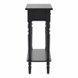 Furniture of America Humphry Transitional Wood 2-Drawer Writing Desk in Gray