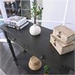 Furniture of America Humphry Transitional Wood 2-Drawer Writing Desk in Gray