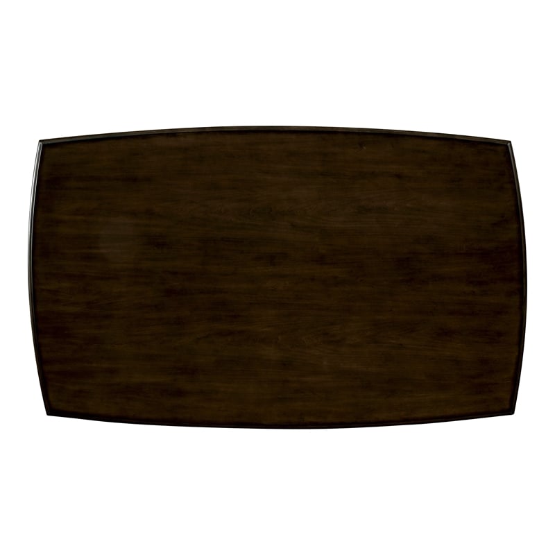 Furniture of America Angie Transitional Wood Dining Table in Satin Walnut