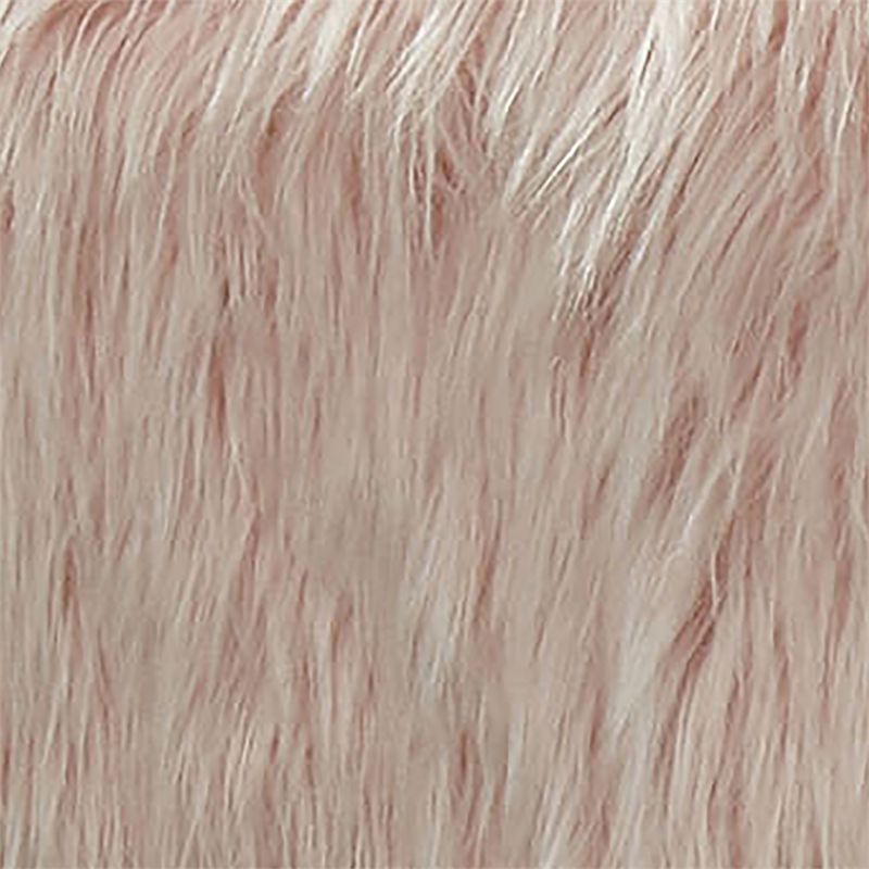 Furniture of America Raven I Contemporary Fabric Upholstered Ottoman in Pink