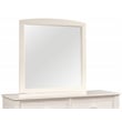 Furniture of America Dimanche Solid Wood Dresser and Mirror in White