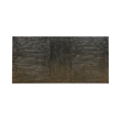 Furniture of America Sinuata Wood Extendable Dining Table in Antique Black