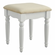 Furniture of America Tamarah Wood 3-Piece Bedroom Vanity Set in White