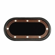 Furniture of America Enschede Solid Wood Gaming Table in Brown Cherry