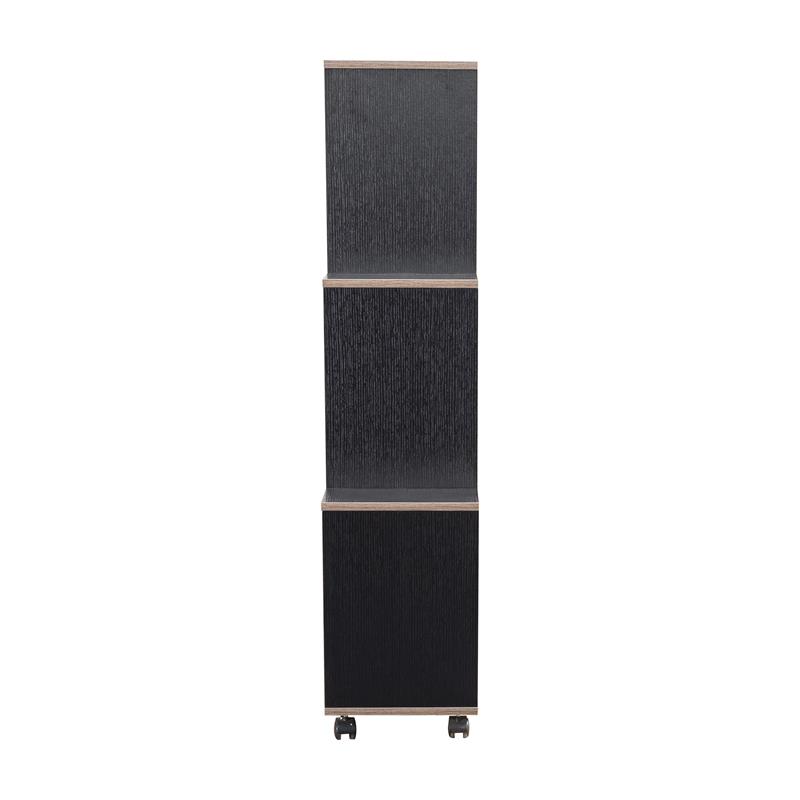 Furniture of America Chapin Wood 6-Compartment Bookcase in Cappuccino