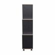 Furniture of America Chapin Wood 6-Compartment Bookcase in Cappuccino