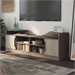 Furniture of America Bradson Rustic Wood 72-Inch TV Stand in Chestnut Brown