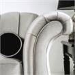 Furniture of America Avanetti Chenille Upholstered Loveseat in Pewter