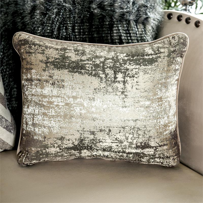 Furniture of America Keinisha Transitional Fabric Sofa in Beige