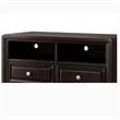 Furniture of America Turner Solid Wood 6-Drawer Media Chest in Espresso