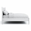 FOA Belkor 2-Piece White Solid Wood Bedroom Set- Cal King + Nightstand