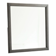 Furniture of America Vela 2-Piece Wood Dresser and Mirror in Gray