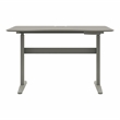 Furniture of America Glenda Metal Adjustable Short Standing Desk in Gray