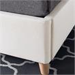 Furniture of America Goolsby Wood Full Foundation Bed in Cream