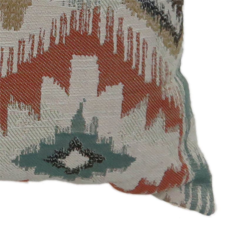 Furniture of America Noma Fabric Large Throw Pillow in Multi-Color (Set of 2)