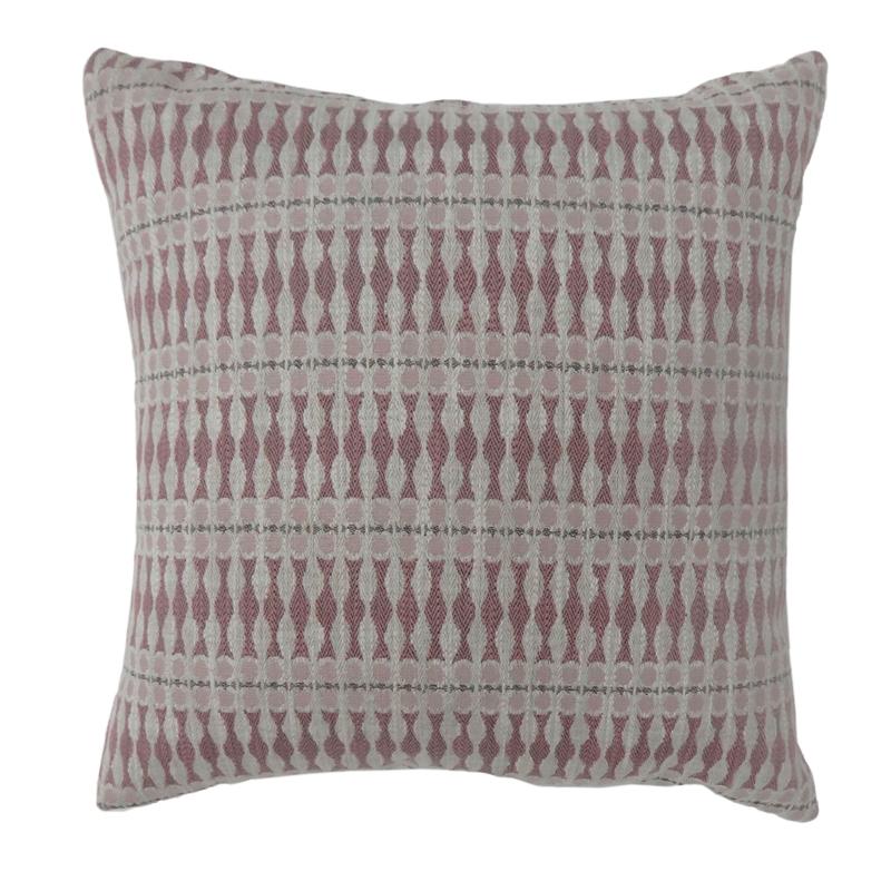 Furniture of America Plenley Fabric Small Throw Pillow in Red (Set of 2)