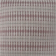 Furniture of America Plenley Fabric Small Throw Pillow in Red (Set of 2)