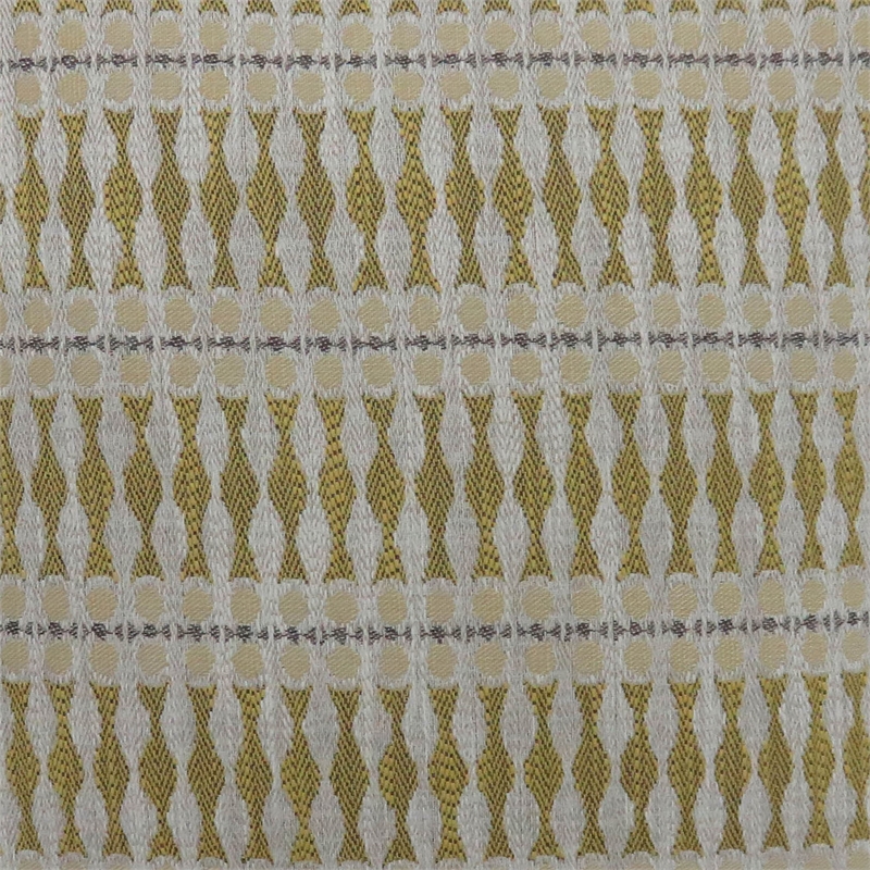 Furniture of America Plenley Fabric Large Throw Pillow in Yellow (Set of 2)